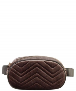Fashion Fanny Pack Waist Belt Bag RB-7238 GRAY